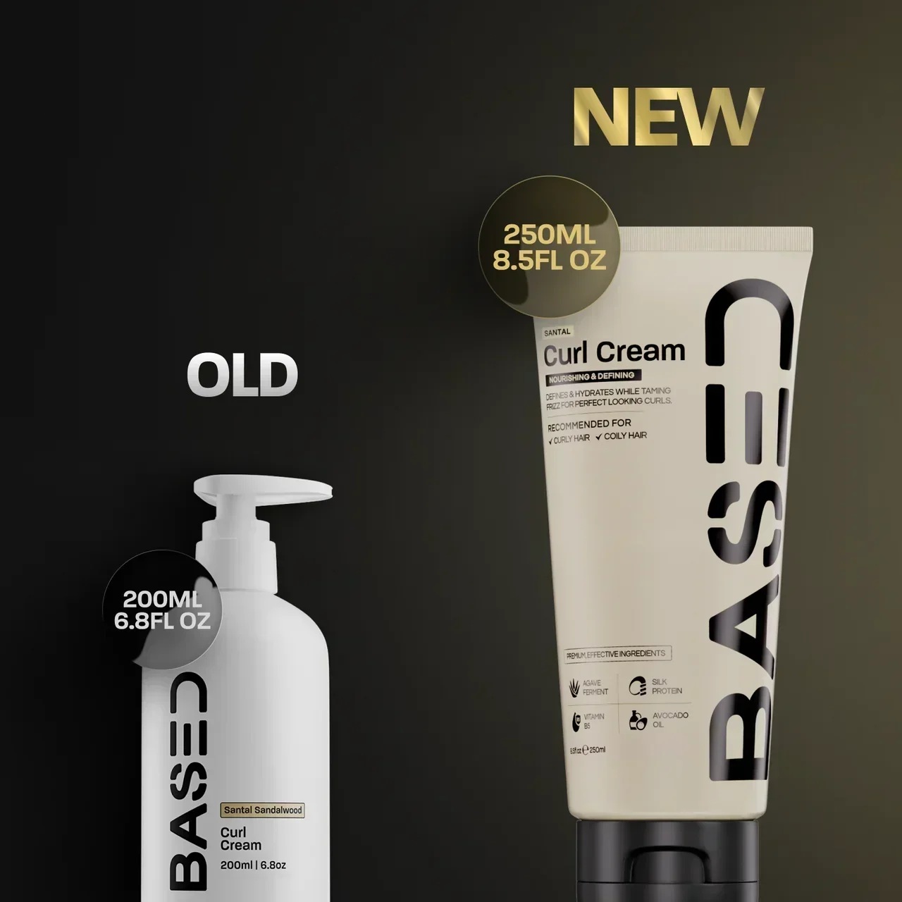 UNBIASED Curl Cream - detail view for men UK