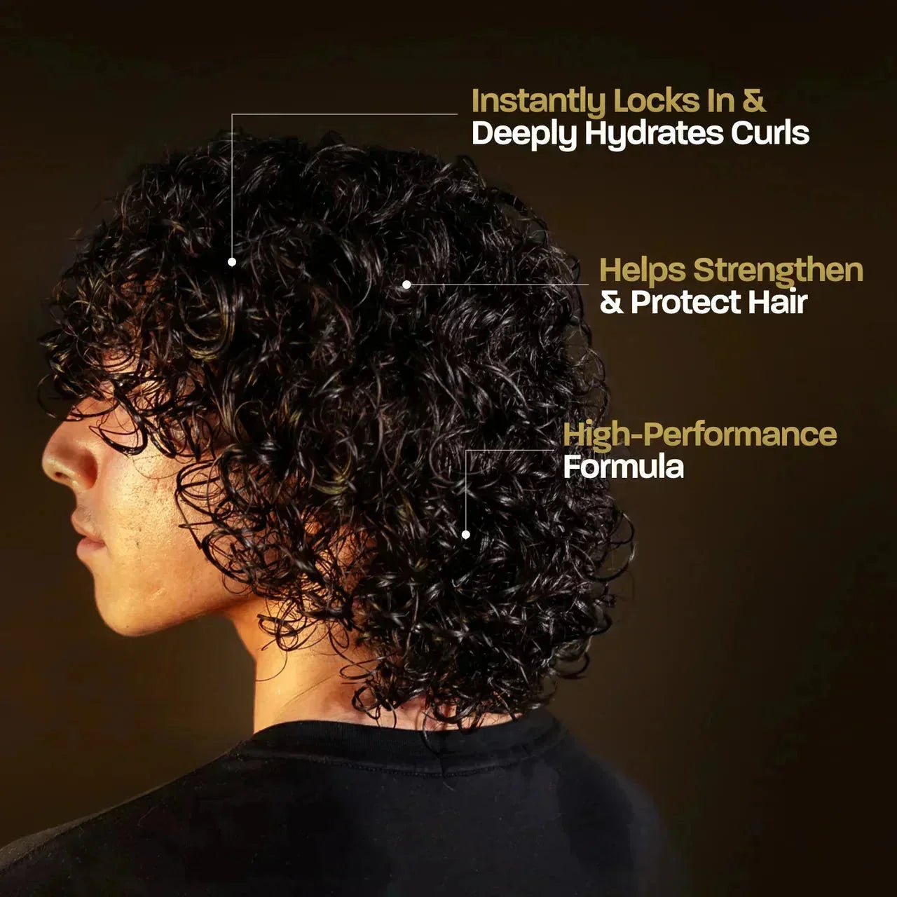 UNBIASED Curl Cream - lifestyle shot for men UK