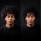 UNBIASED Curl Mousse - side angle for men UK