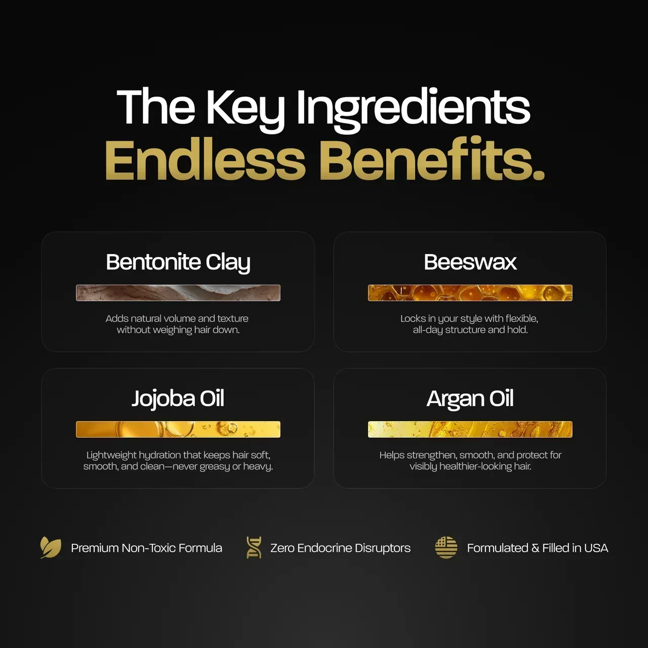 UNBIASED Pomade - detail view for men UK
